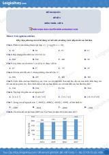 Đề thi học kì 1 Toán 6 - Đề số 3 - Chân trời sáng tạo